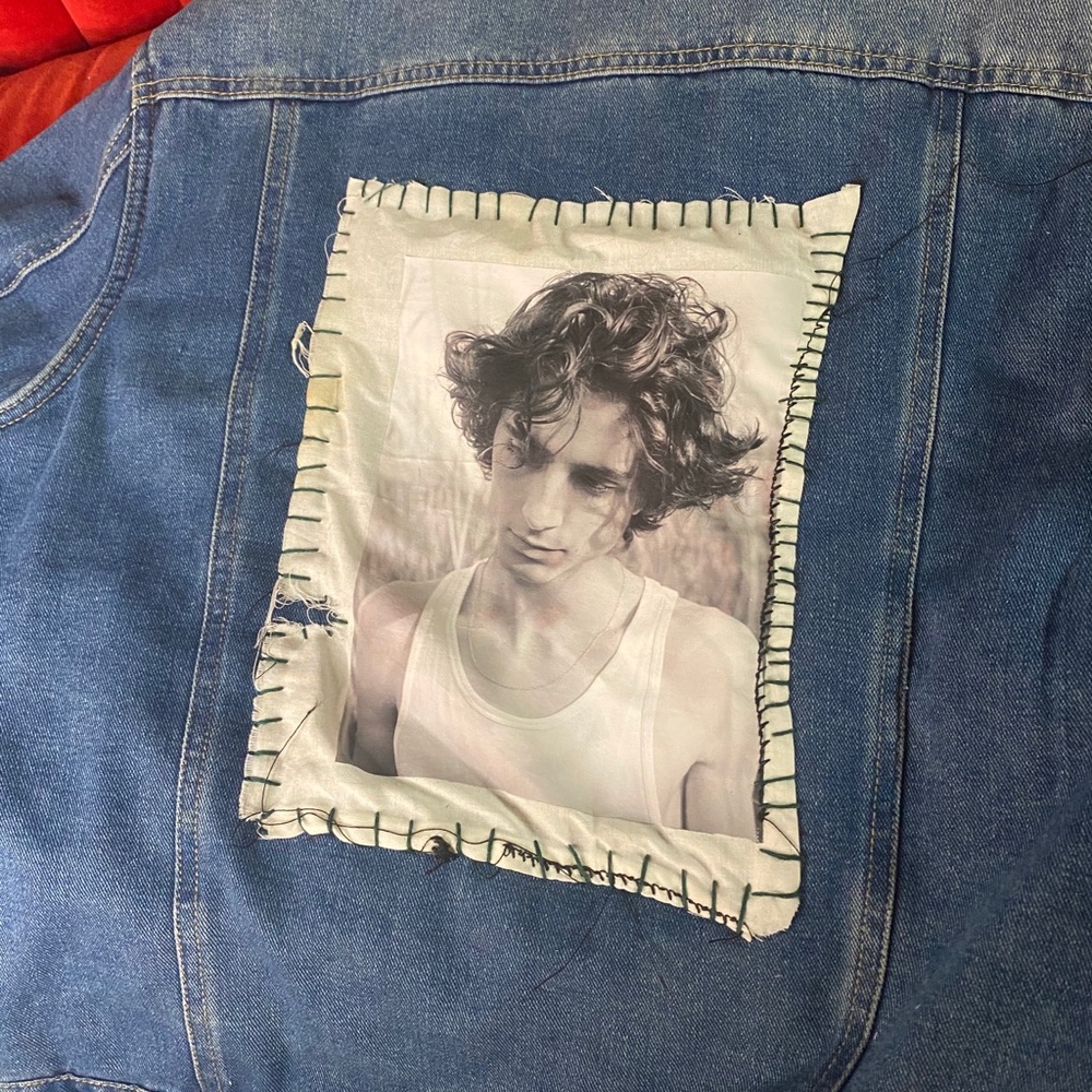 Timothee patch Jean jacket